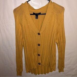 Women’s Ribbed fall Cardigan Sweater size small